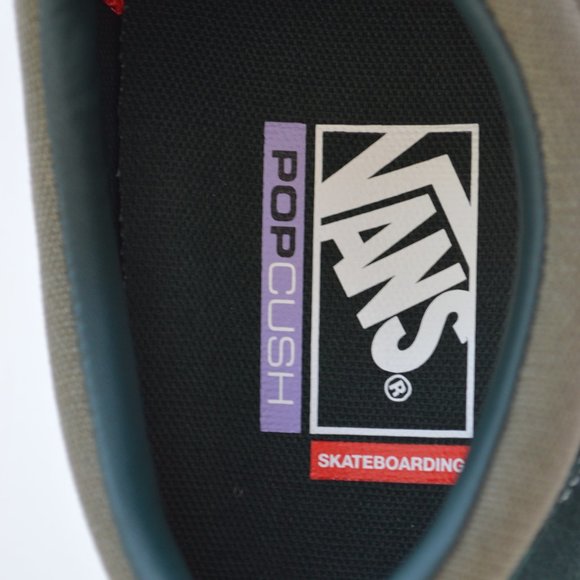 Vans Skate era scarab/ military green sneaker shoes men size 7 - Picture 6 of 7